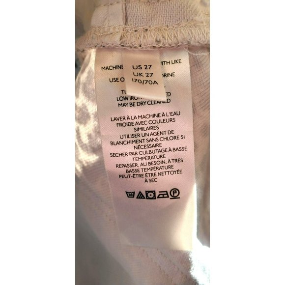 Free the People We the Free Leopard Print Raw Hem Bailey Mini Skirt Size 27 - Picture 4 of 5